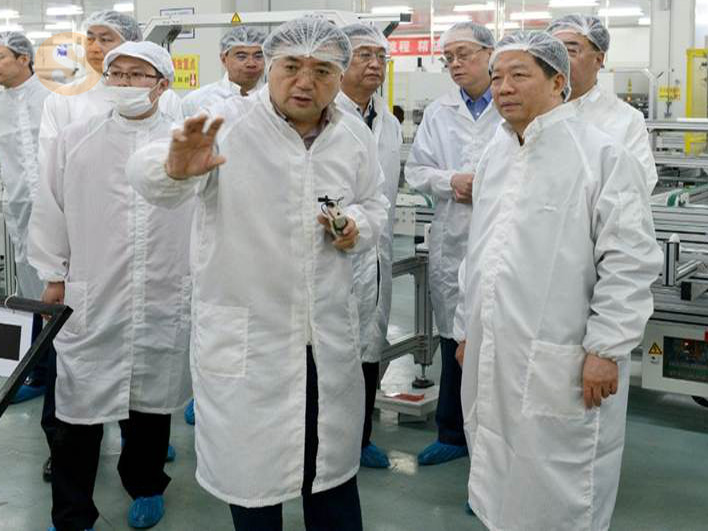 2016年6月4日遼寧省委書記、省人大常委會主任（時任遼寧省省長）陳求發(fā)同志蒞臨公司視察