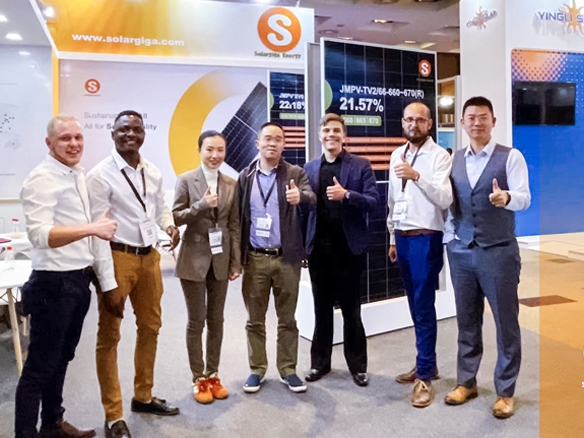 展會速遞 | 走進“彩虹之國”！陽光能源高能亮相南非國際太陽能展