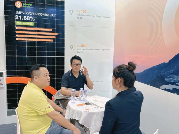 展會速遞 | 建設(shè)頂樓上的“香港”！陽光能源亮相香港環(huán)球資源能源展